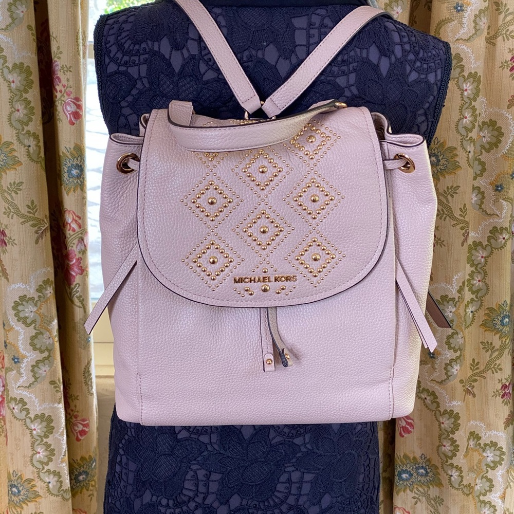 NwT Michael Kors Riley Large backpack leather